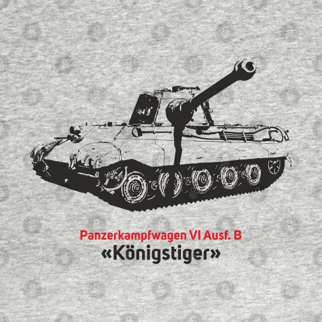 German World War II Konigstiger tank by FAawRay